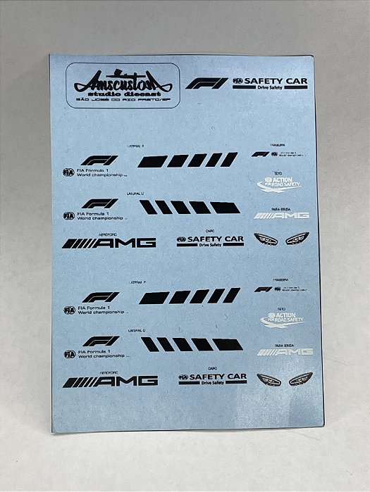 SAFETY CAR MERCEDES AMG HOTWHEELS