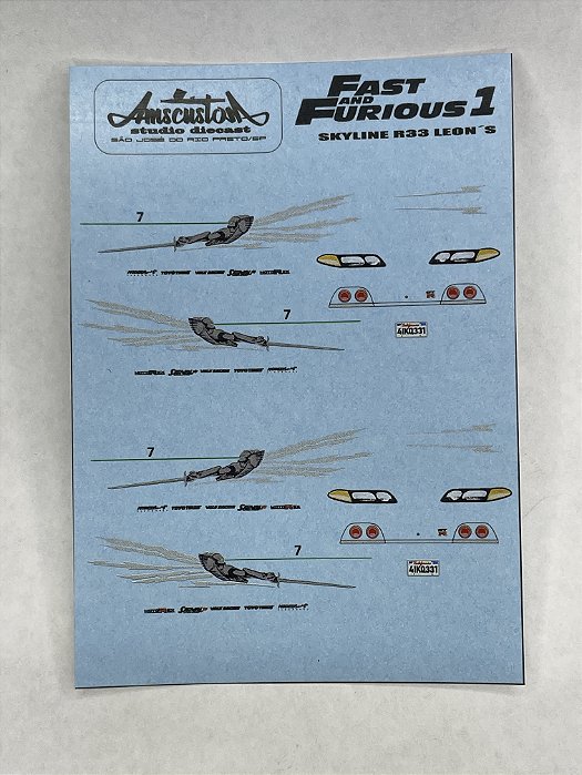 SKYLINE LEON´S VELOZES E FURIOSOS