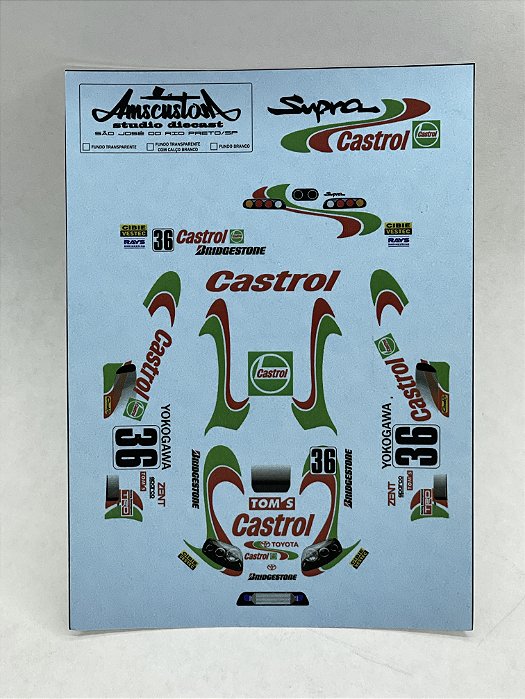 KIT SUPRA Mk4 CASTROL RACE