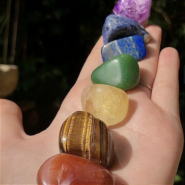 7 Pedras dos Chakras