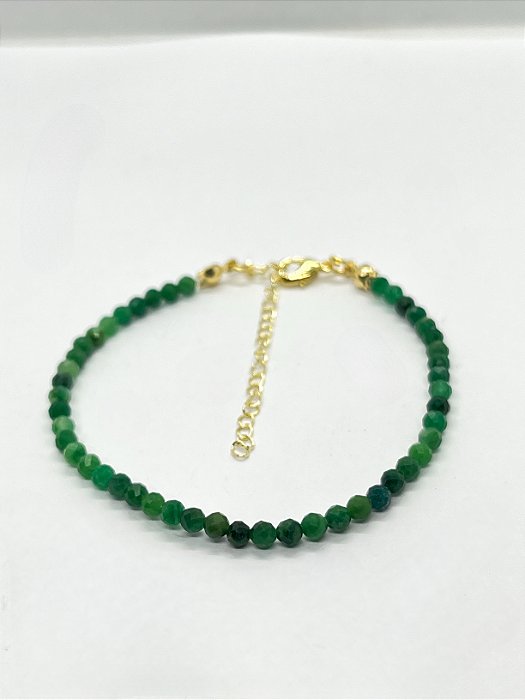Pulseira Minimalista Jade Verde