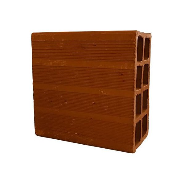 Bloco Cerâmico de Vedação 09x19x19cm
