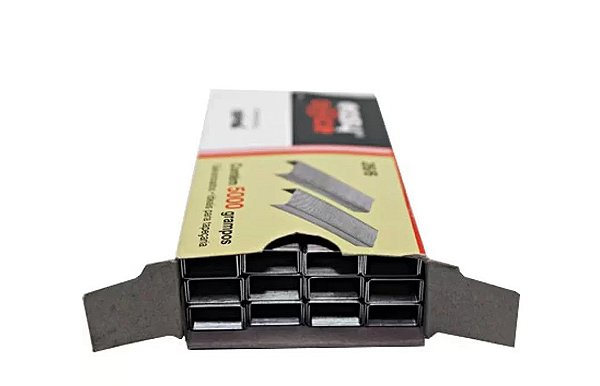 Grampo p/grampeador 26/6 galvanizado Easy Office CX 5000 UN