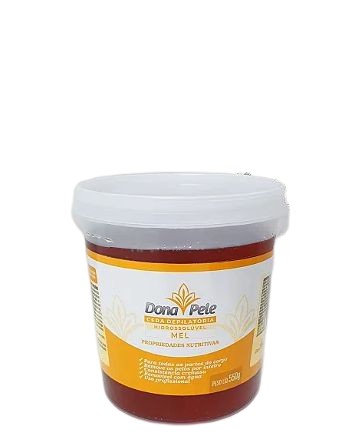 CERA DEPILATÓRIA DONA PELE MEL 550G