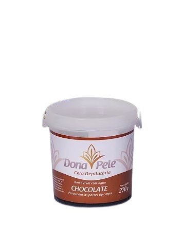 CERA DEPILATÓRIA DONA PELE CHOCOLATE 270G