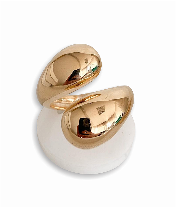 Anel Abaulado Liso Regulável