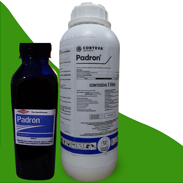 Herbicida Padron 500 ml -Picloran Veneno Mata Arvores, Tocos e Raízes