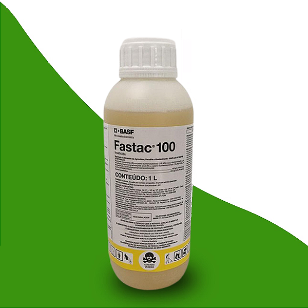 Inseticida Fastac 100 SC 1 Litro - Composição Alfa Cipermetrina Piretróide