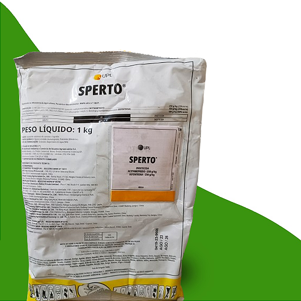 Inseticida Multicultura Sperto 1 kg - Composição Acetamiprido e Bifentrina