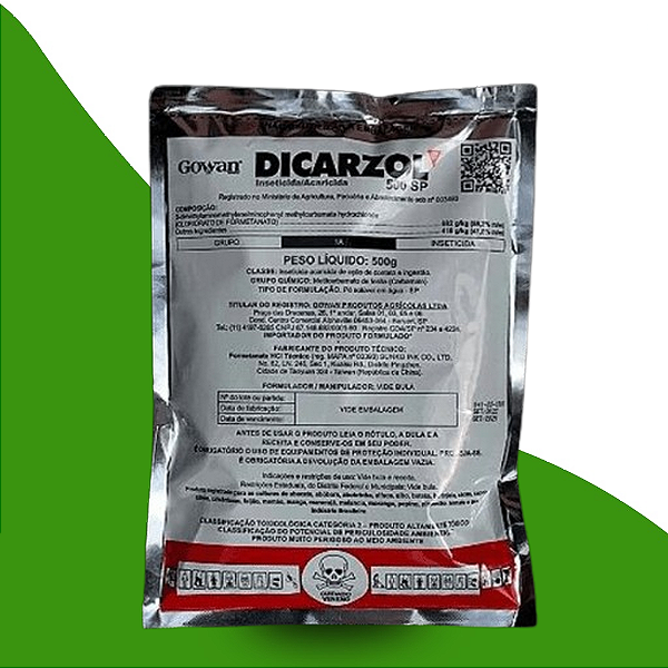 Inseticida Acaricida Dicarzol 500- composição Cloridrato de Formetanato