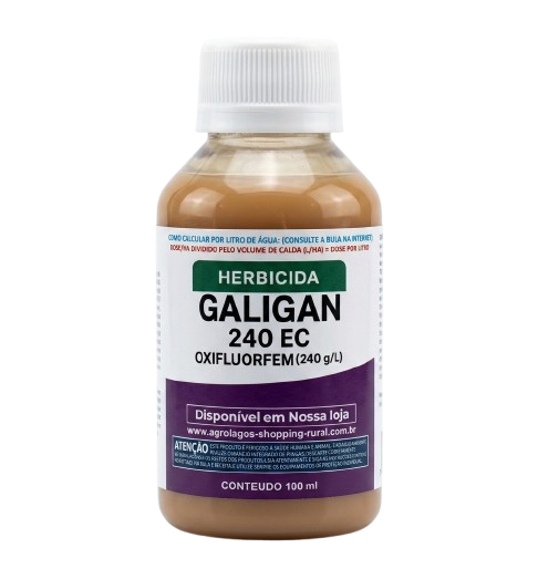 Herbicida Galigan fracionado 100 ml - Oxifluorfem