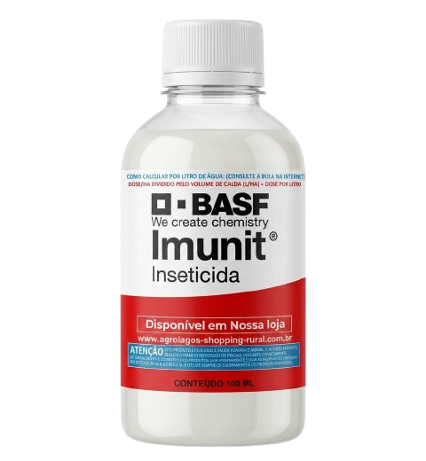 Inseticida de contato Imunit Fracionado 100 ml - Alfa-cipermetrina/Teflubenzurom
