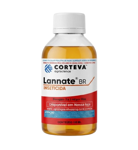 Inseticida Lannate BR Fracionado 100 ml - Metomil