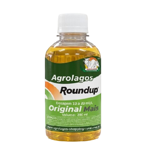 Glifosato Roundup Fracionado 200 ml - Glifosato 48% Veneno Mata Mato Herbicida