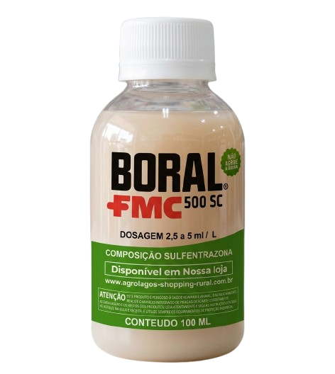 Herbicida Boral 500 SC Fracionado 50 ml - Sulfentrazona Mata Tiririca seletivo para gramas e jardins