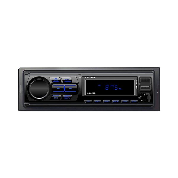 Rádio Automotivo c/ 2 entradas USB MP3 LED/SD KX3 ECO