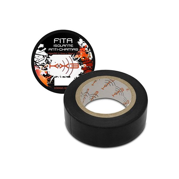 FITA ISOLANTE 10M KX3 COM 10 ROLOS