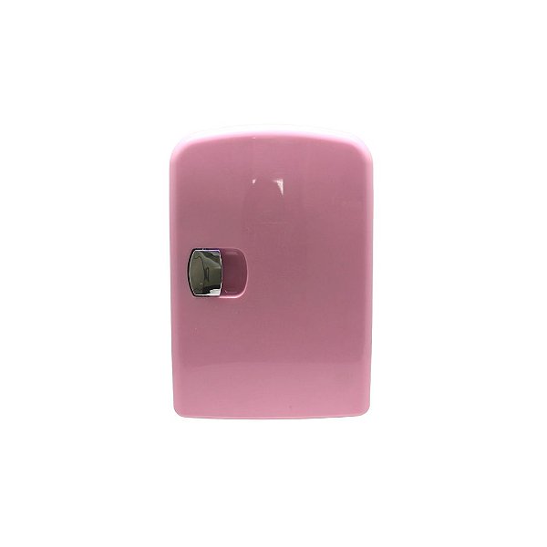 Mini Geladeira Portátil - Rosa