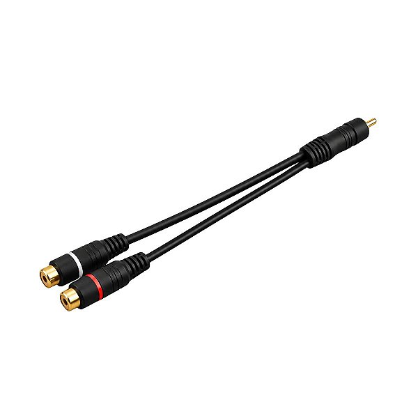Cabo Rca Y KX3 Preto 5MM - 2F1M (invertido) - YF30