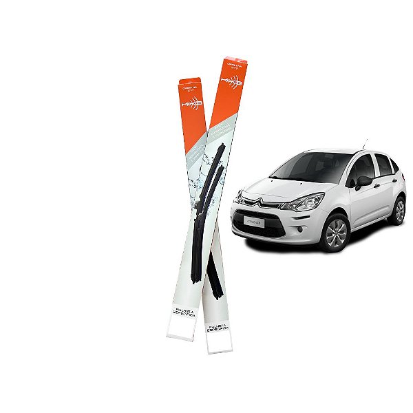 Par de Palheta Específica KX3 Cintroen C3 2013 à 2020