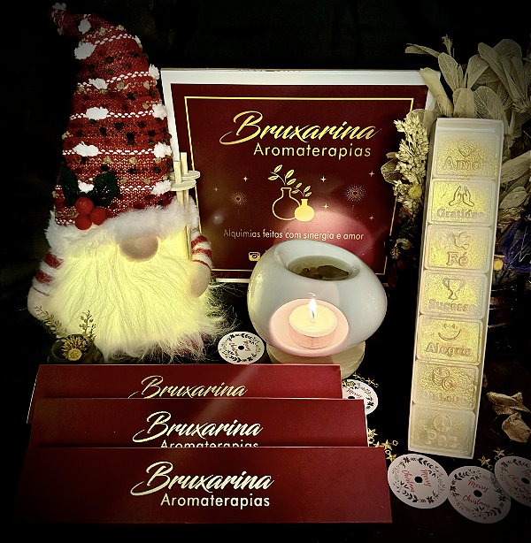 Kit Difusor + Pastilhas Energéticas | Especial de Natal 🎁✨