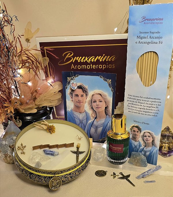 Miguel Arcanjo e Arcangelina Fé | Kit Conexão e Limpeza