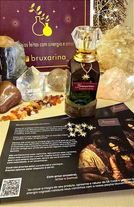 ISHTAR & DUMUZI — Perfume Elixir do Primeiro Casal Alquímico da Humanidade