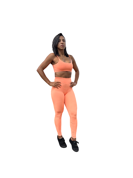 legging basica laranja dopamine