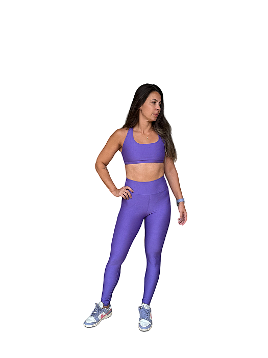 legging glam roxo spirit