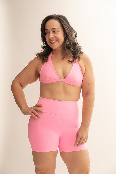 short basico rosa confete
