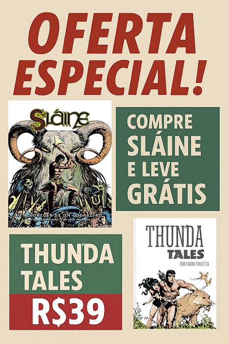 Sláine: O Alvorecer de um Guerreiro + Thun'da Tales