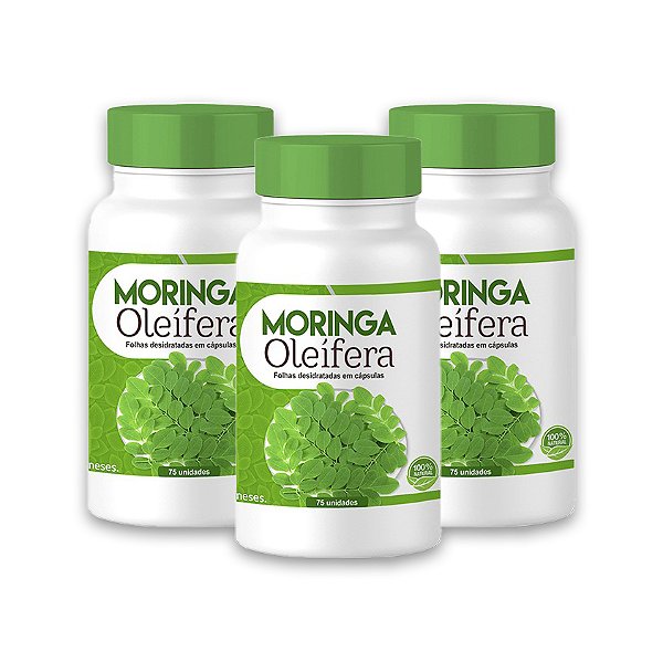 KIT 3 POTES DE MORINGA