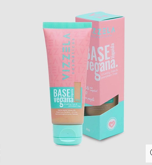 Base Líquida Matte Cor 07- Vizzela