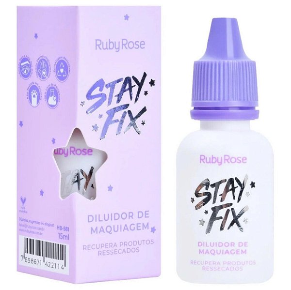 Diluidor De Maquiagem - Stay Fix - Ruby Rose