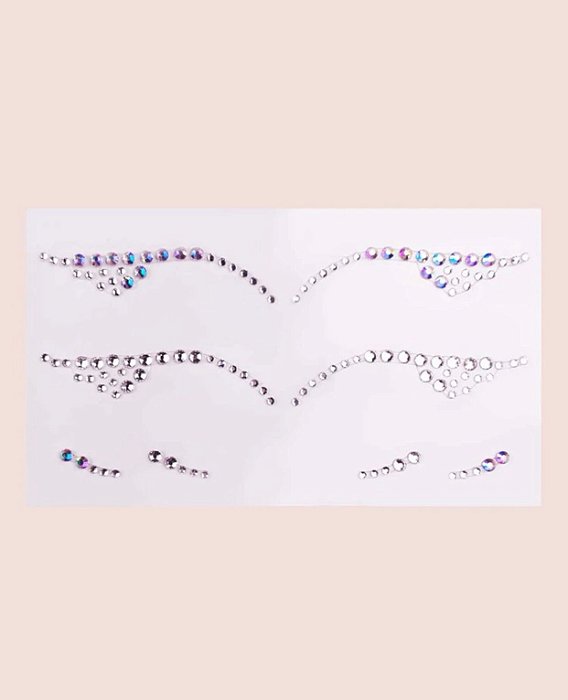 Adesivo Delineador gatinho em Strass