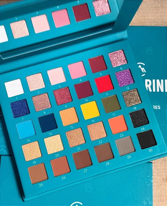 Paleta de sombras 30 cores - Catharine Hill