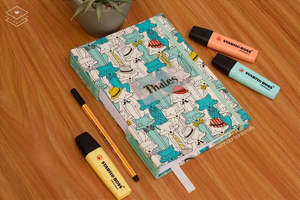 Caderno Artesanal - Longstitch Buttonhole
