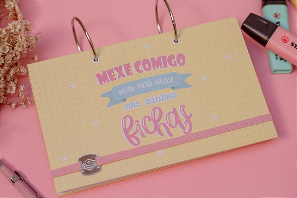 Porta Fichas Pautado 5x8