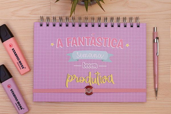 Planner Semanal - Fantástica semana