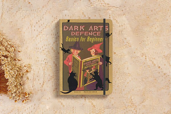 Moleskine Livro Dark Arts Defence - Harry Potter