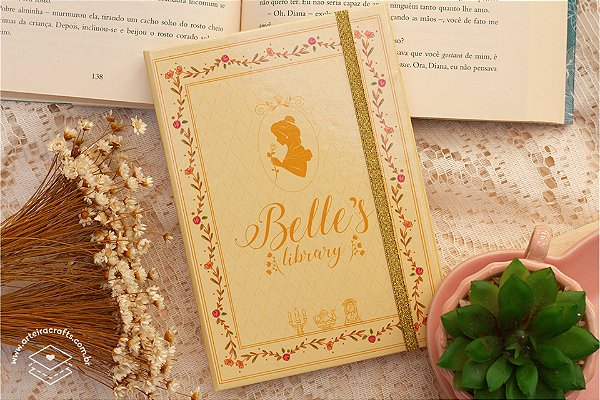 Case Belle's Library- My Secret Kindle