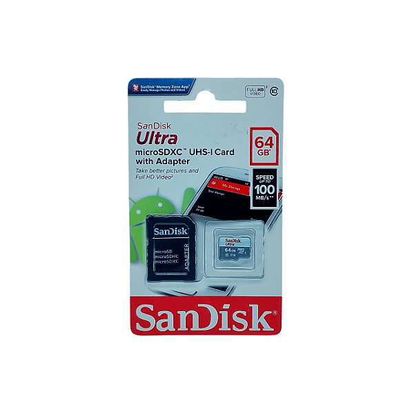 Cartão de Memória  SanDisk 64GB