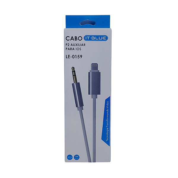 Cabo Auxiliar Para iPhone IT-BLUE LE-0159