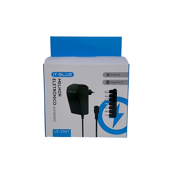Adaptador Fonte Universal 7 Plugues It-Blue LE-2561