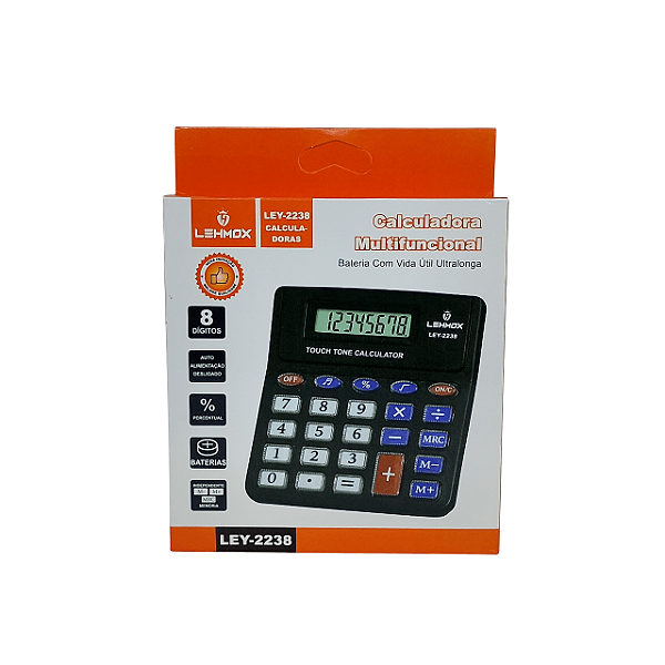 Calculadora 8 Dígitos Funções Múltiplas