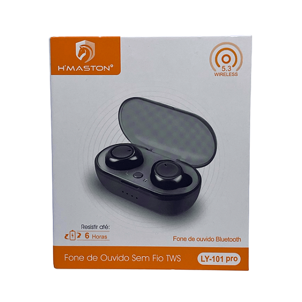 Fone de Ouvido Bluetooth LY-101 Pro H´MASTON