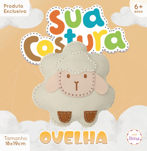 Ovelha - Sua Costura - Montessori - DIY