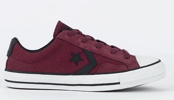 TENIS CONVERSE VINHO PRETO ALL STAR PLAYER CO04990002