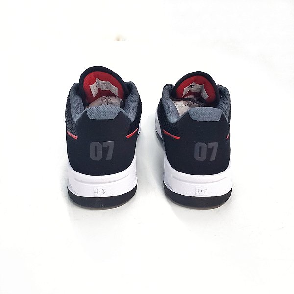 TENIS DC CONSTRUCT IMP BLACK RED