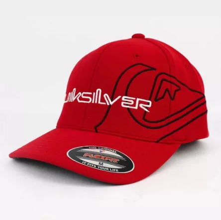 BONE QUIKSILVER EMB SIDE OMNI RED